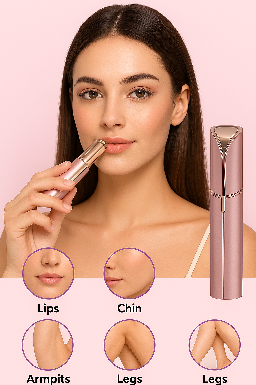 Depilatore Portatile LumiSkin™ – Indolore & Ultradelicato